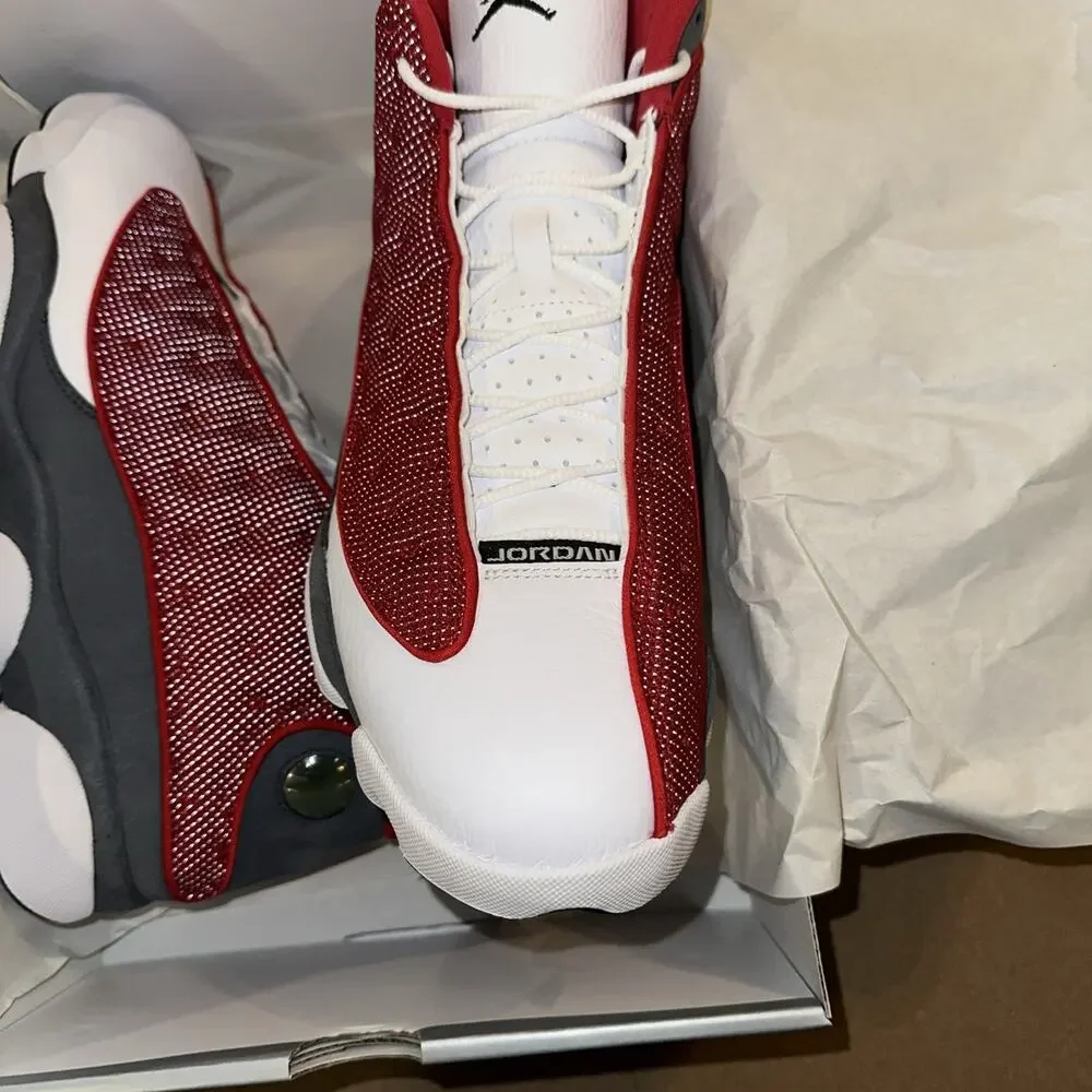 NIB Nike Air Jordan 13 Retro Gym Red/Black-Flint-Grey-White DJ5982-600 Size 11